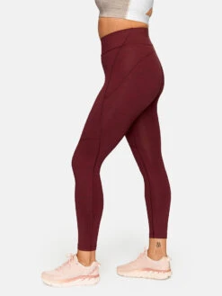 TechSweat™ Core 7/8 Legging -Outdoor Voices Shop 1 hero W100555 TSW TRF TechSweat 7 8 Leggings Truffle 044