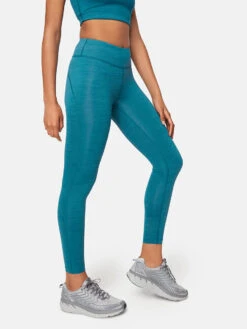 TechSweat™ Flex 7/8 Legging -Outdoor Voices Shop 1 hero W101199 TSW GLF Flex Leggings 2522 Gulf 175 V2