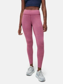 TechSweat™ Flex 7/8 Legging -Outdoor Voices Shop 1 hero W101199 TSW MLB Flex Leggings 2522 Mulberry 0101