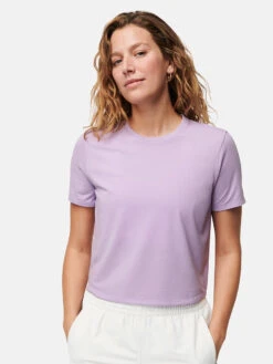 Ready Set Shortsleeve -Outdoor Voices Shop 1 hero W300440 JRS TRO Sweatee T Shirt Taro 0064