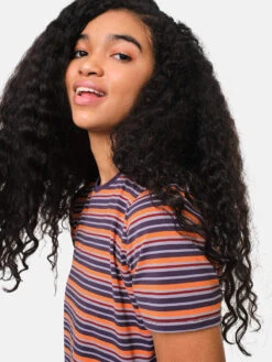 Ready Set Shortsleeve -Outdoor Voices Shop 1 hero W301319 JRS IGS Sweatee Stripe T Shirt Indigo Stripe 0082 b35c71d7 367c 4b34 8011 8baeb5dd1759