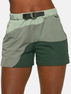 RecTrek Colorblock 3" Short -Outdoor Voices Shop 1 hero W700827 DCW LWC RecTrek Hike Shorts Sequoia 115