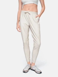 Sunday Sweatpant 15 Sunday Sweatpant -Outdoor Voices Shop 1 hero W700993 TXC OAT Sunday Pants Oatmeal 2020 5 28 OV Ecomm5058