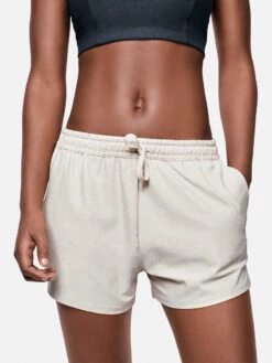 Sunday 3" Short -Outdoor Voices Shop 1 hero W701175 TXC OAT Sunday Shorts Oatmeal 2020 5 28 OV Ecomm4042