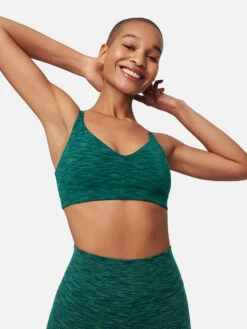 FreeForm Bralette -Outdoor Voices Shop 1 heroALT W700809 SDM W700809 SDM CHR FreeForm Bralette Conifer 110