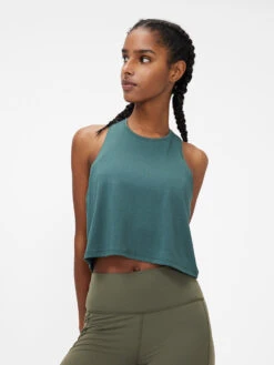 FastTrack Mesh Tank -Outdoor Voices Shop 210625 OP OV W301490 SMS EGR Fast Track Tank Evergreen 087 w8lt1g5