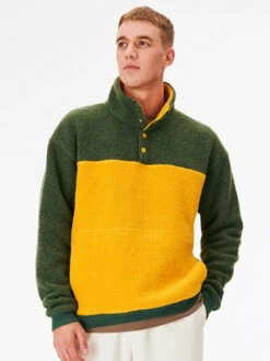 MegaFleece Snap Up -Outdoor Voices Shop Front M500749 WNF SFJ MegaFleece Snap Up Sunflower Jasper 001 2 5Q7vQ4w