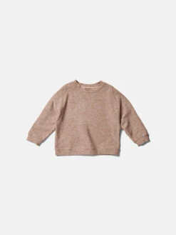 CloudKnit Kids Sweatshirt -Outdoor Voices Shop K502101 HMJ MOC CloudKnit Kids Sweatshirt Mocha 673 NEUTRAL 2Fzd8OQ