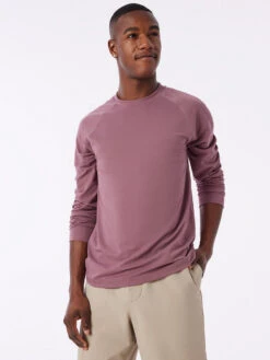 FastTrack Mesh Longsleeve -Outdoor Voices Shop M301387 SMS DTU Fast Track Longsleeve Deep Taupe 080 zKzGjFw