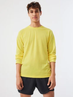 FastTrack Mesh Longsleeve -Outdoor Voices Shop M301387 SMS LMC Fast Track Longsleeve Limoncello 066 NcEyZTo