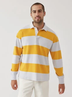 Rugby Longsleeve 11 Rugby Longsleeve -Outdoor Voices Shop M301862 RGC PMG Rugby Longsleeve Phantom Goldfinch 042