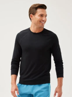 ThinkFast Mesh Longsleeve -Outdoor Voices Shop M302196 CLM BLK ThinkFast Longsleeve Black 021 1425cc44 bf69 4a7c 9ff8 1601a943a3de