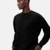 Cotton Terry Sweatshirt 1 Cotton Terry Sweatshirt -Outdoor Voices Shop M501542 SCT BLK PickupSweatshirt Black 080 590e2c5c 8b00 49ef b565 7180008a64af