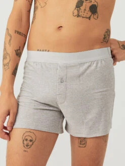CloudKnit Boxer -Outdoor Voices Shop M702066 HLM FOG CloudKnit Boxer Fog 011