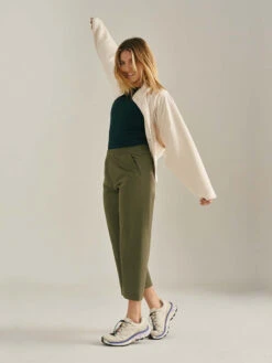 RecTrek Cropped Wide Leg Pant