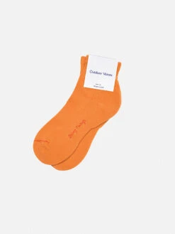 Rec Ankle Socks -Outdoor Voices Shop OrangeSock Top V2