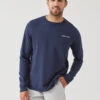 Technical Apparel Longsleeve 1 Technical Apparel Longsleeve -Outdoor Voices Shop U302096 CTJ NVY Techincal Apparel Longsleeve Navy 226