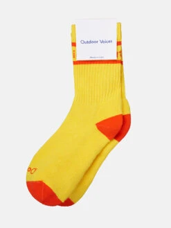 OV Club Crew Sock -Outdoor Voices Shop U601445 PCN SUO Sunshine Orange TOP 128 ZZDFm08