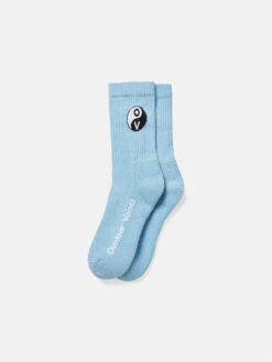 Graphic Crew Sock -Outdoor Voices Shop U602187 PCN ABL Graphic Crew Sock Air Blue FRONT 2 242