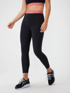 Smooth 7/8 Legging -Outdoor Voices Shop W101599 SMO BDR Smooth 7 8 Legging Black Desert Rose 129