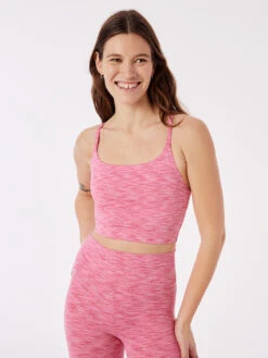 FreeForm Crop Top -Outdoor Voices Shop W201508 SDM WPK Flow Crop Top Wild Pink 060 2YMFax8