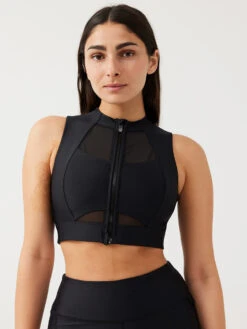 SplashKnit Bra -Outdoor Voices Shop W201708 STW BLK SplashKnit Bra Black 108