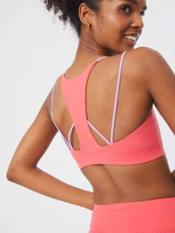 SuperForm™ Strappy Bra -Outdoor Voices Shop W201755 BIT FPL Zoom Strappy Bra Fruit Punch Lavender 0103 uBFPbM6