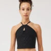 SuperForm™ Rib Halter 2 SuperForm™ Rib Halter -Outdoor Voices Shop W201901 SFR BLK Rib Halter Black 046