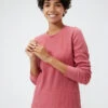 FastTrack Waffle Longseleeve -Outdoor Voices Shop W301332 SWF DSR Waffle Longsleeve Desert Rose 098 WXuPTvR