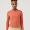FrostKnit Longsleeve -Outdoor Voices Shop W302052 PLM RSS FrostKnit Longsleeve Russet 029 wgERque