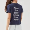 Move Your Body Shortsleeve -Outdoor Voices Shop W302095 CTJ NVY Move Your Body Shortsleeve Navy 036 MrIqtcO