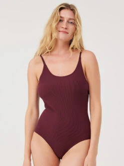 SuperForm™ Rib Leotard -Outdoor Voices Shop W401890 SFR SRZ Rib Leotard Shiraz DH 081 1XOL2wp