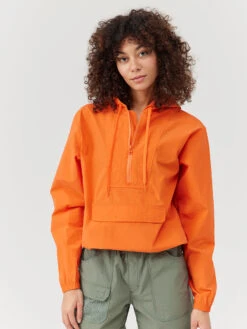 RecNylon 1/4 Zip Pullover -Outdoor Voices Shop W502125 RCN OGD RecNylon 1 4 Zip Pullover Orangeade 085 1 wCdCno5