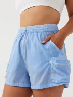 Windbreaker 3" Short -Outdoor Voices Shop W701723 RSN BUL Windbreaker 3in Short Bluebell 052