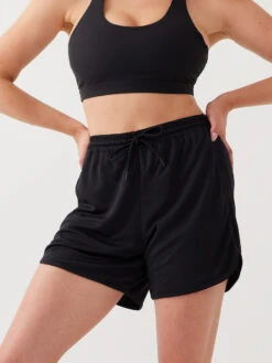 RecMesh 5" Short -Outdoor Voices Shop W701804 BBM BLK Dribble 5in Short Black 006 4AO1LAb