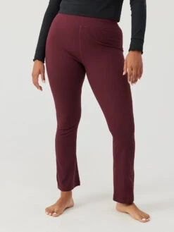 SuperForm™ Rib Kick Flare -Outdoor Voices Shop W702014 SFR SRZ Kick Flare Shiraz 579 rW1TXTW