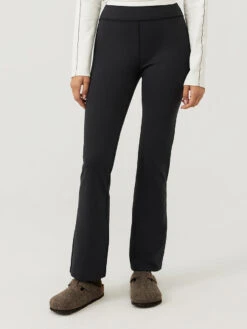 FrostKnit Flare Pant -Outdoor Voices Shop W702051 PLM BLK FrostKnit Flare Pant Black 054