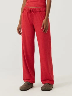 CloudKnit Wide Leg Pant -Outdoor Voices Shop W702062 HLM SWY CloudKnit Wide Pant Strawberry 022 LMhxw3r