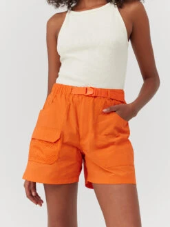 RecNylon 4" Short 10 RecNylon 4" Short -Outdoor Voices Shop W702152 RCN OGD RecNylon 4in Short Orangeade 228 1 xvneroa