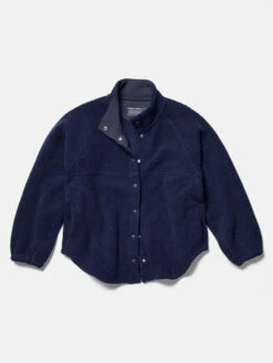 MegaFleece Snap Jacket -Outdoor Voices Shop W802295 WNF NVY MegaFleece Snap Jacket Navy 4 d0460993 4298 4142 a737 a2409b30b522