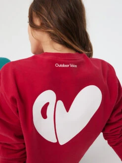 Love Without OV Cropped Sweatshirt -Outdoor Voices Shop lOVe